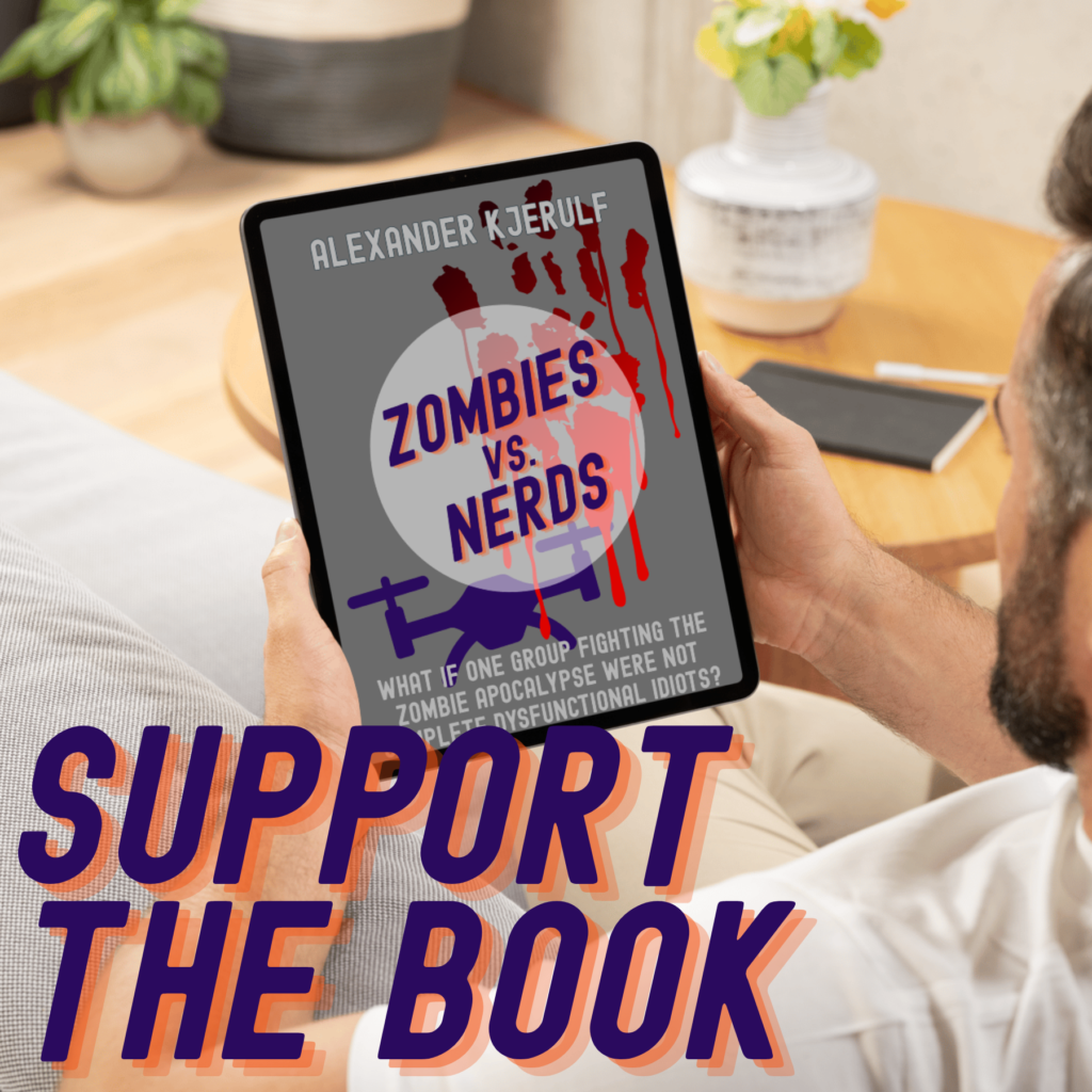 Zombies vs. Nerds - support the book